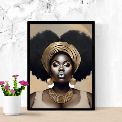 Adorn Collection - Fro Diva Poster