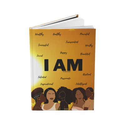 I AM Affirmation - Matte Journal - GOLD