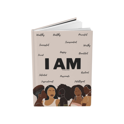 I AM Affirmation - Matte Journal -NUDE