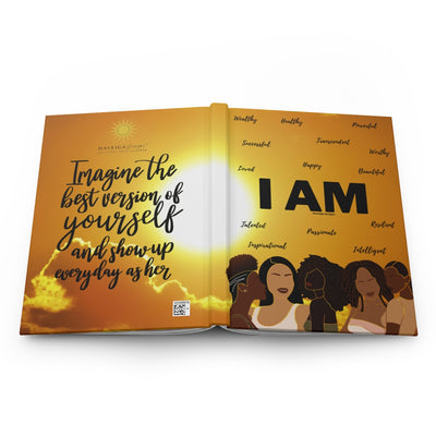 I AM Affirmation - Matte Journal - GOLD