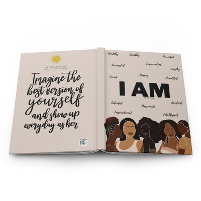 I AM Affirmation - Matte Journal -NUDE