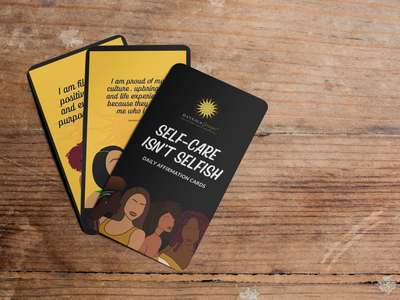 SELF-CARE AFFIRMATION CARDS